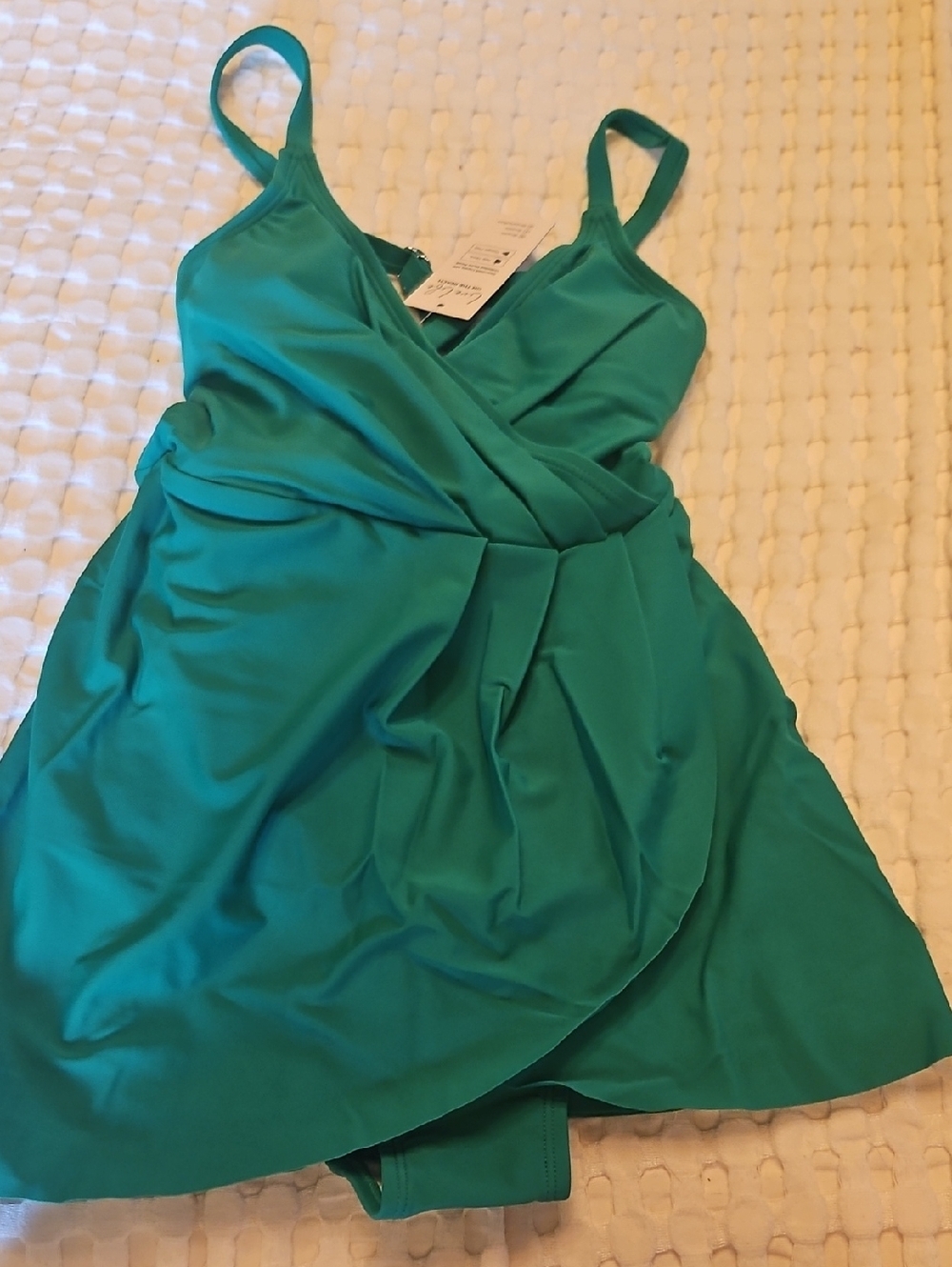 Women’s Green Swimdress Xl